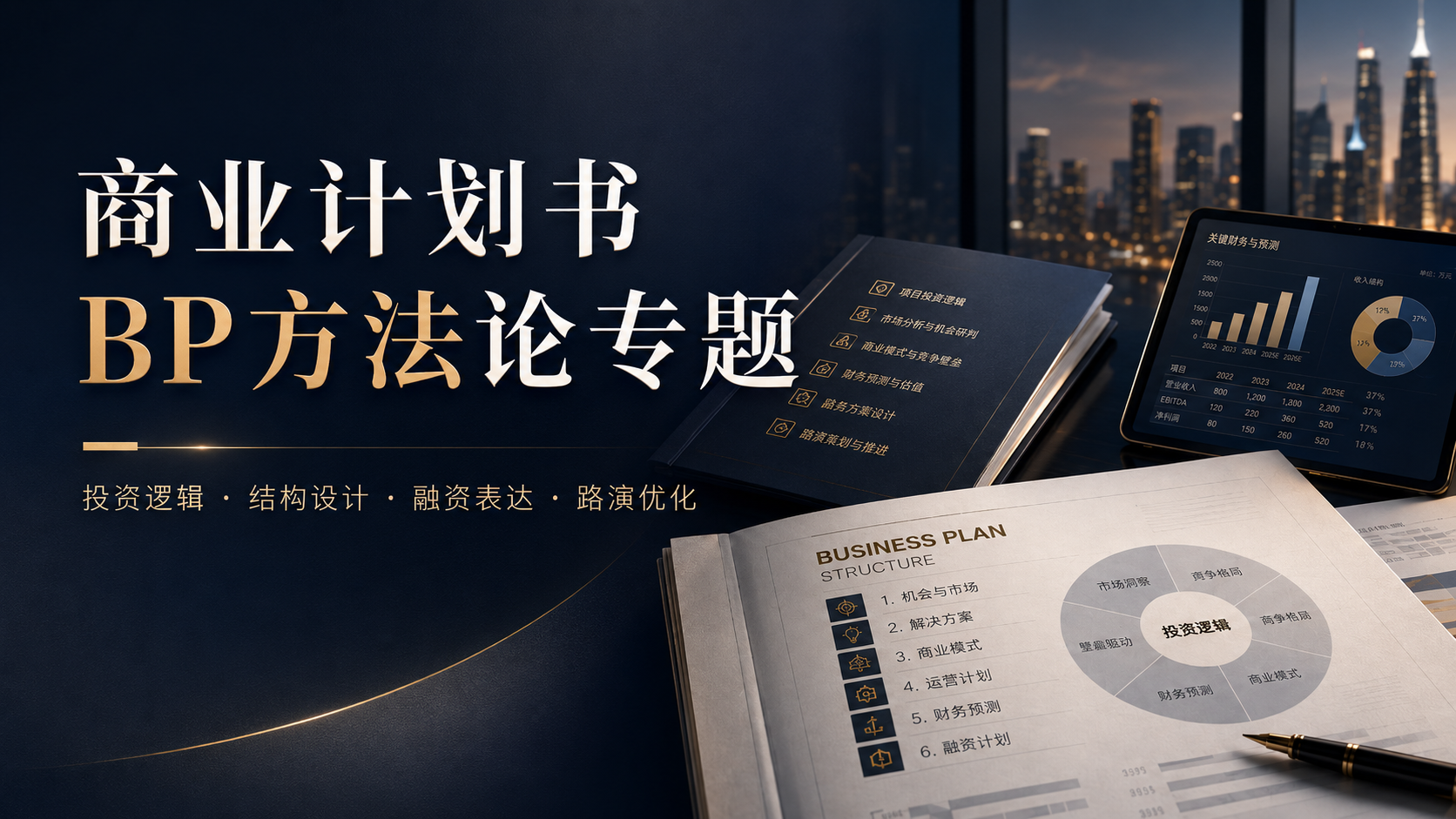 商业计划书BP方法论专题